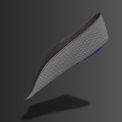 Black Inchmaxxers 2.0 - Height Increasing Insoles on dark background